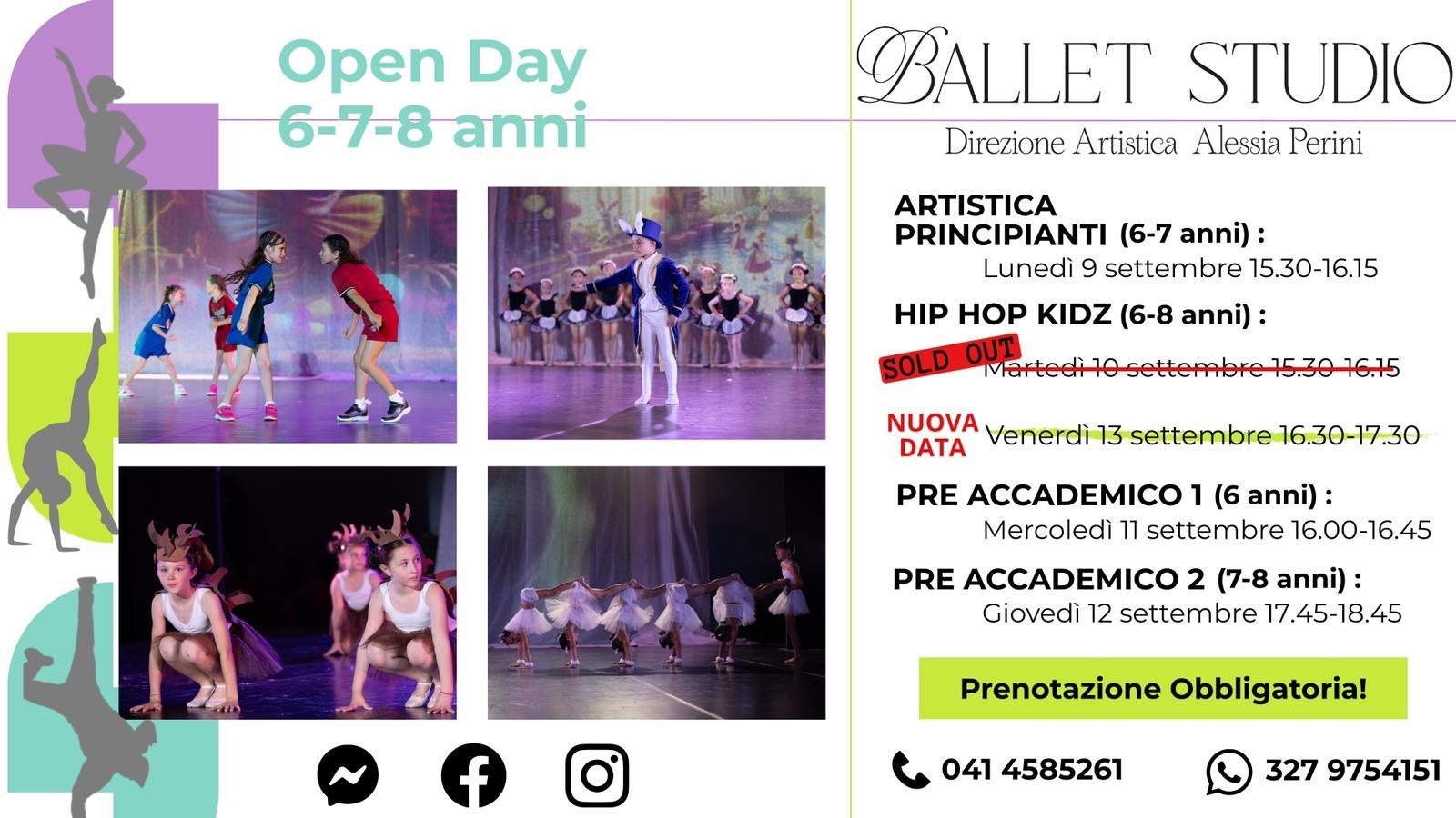 open day ballet studio