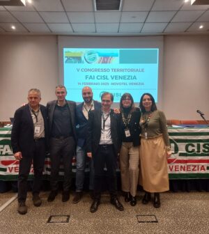 foto della congresso fai cisl venezia febbraio 2025